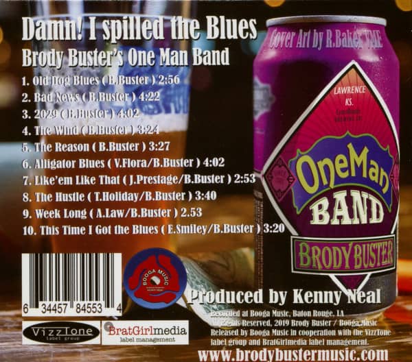 Damn! I Spilled The Blues (CD)
