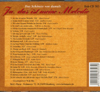 Aperçu: Ja, Das Ist Meine Melodie - Das Schönste Von Damals (CD) Aperçu: Ja, Das Ist Meine Melodie - Das Schönste Von Damals (CD)