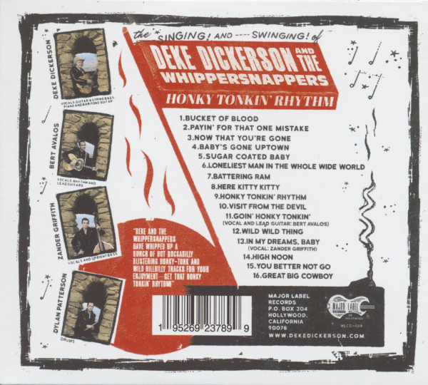 Honky Tonkin' Rhythm (CD)