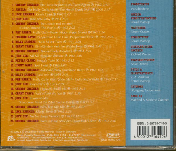 Vol.03, Twist & Hully Gully - Amerikaner & Briten singen deutsch (CD)