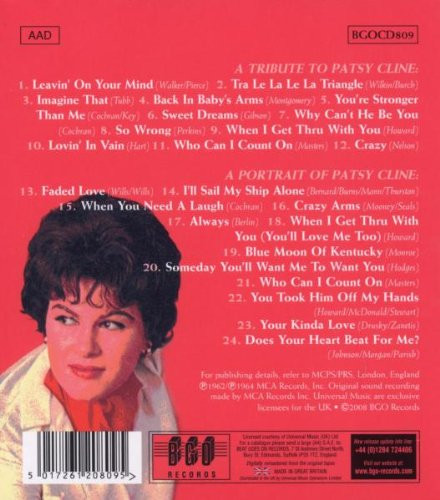 A Tribute To../A Portrait Of Patsy Cline (CD)