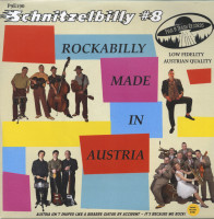 Aperçu: Schnitzelbilly No.8 - Rockabilly Made In Austria (7inch, colored Vinyl, EP, 33rpm, Ltd.) Aperçu: Schnitzelbilly No.8 - Rockabilly Made In Austria (7inch, colored Vinyl, EP, 33rpm, Ltd.)