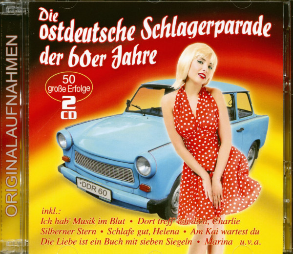 Die ostdeutsche Schlagerparade der 60er Jahre - 50 große Erfolge (2-CD) Die ostdeutsche Schlagerparade der 60er Jahre - 50 große Erfolge (2-CD)