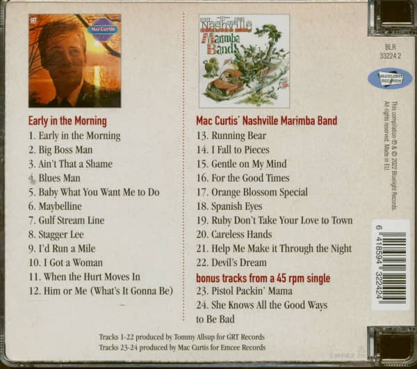 Early In The Morning - Nashville Marimba Band (CD)