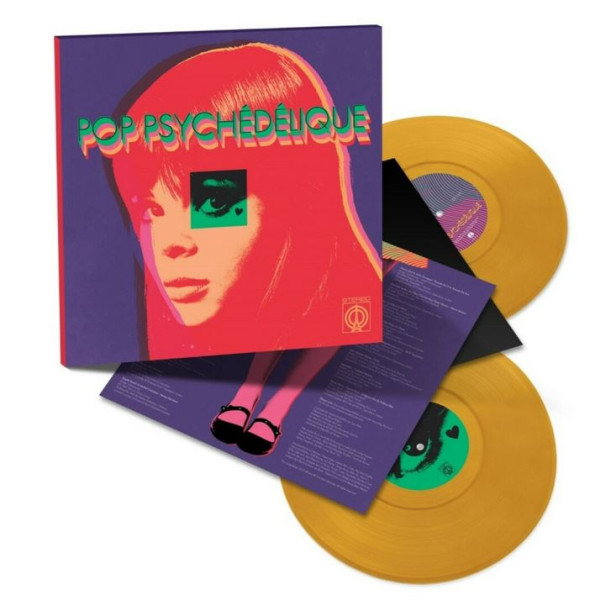 Pop Psychédélique - The Best Of French Psychedelic Pop 1964-2019 (2-LP, colored Vinyl, Ltd.)