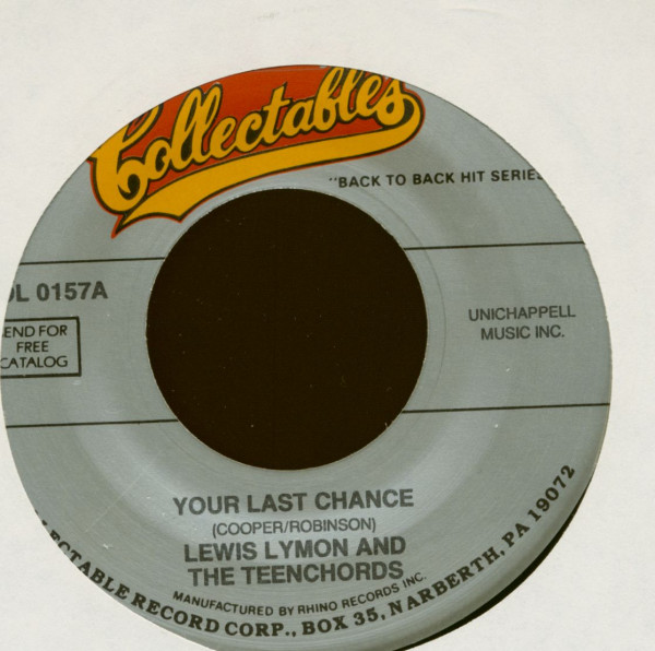 Your Last Chance - I´m Not Too Young To Fall In Love (7inch, 45rpm, Colored Vinyl)