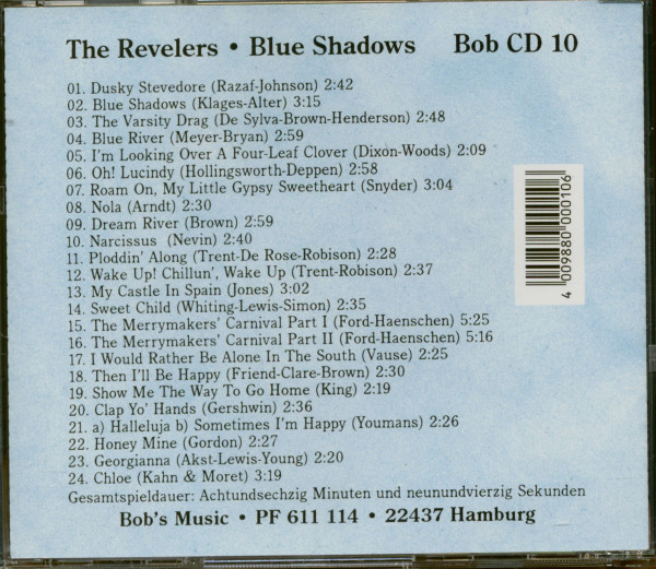 Blue Shadows 1927-1929 (CD)