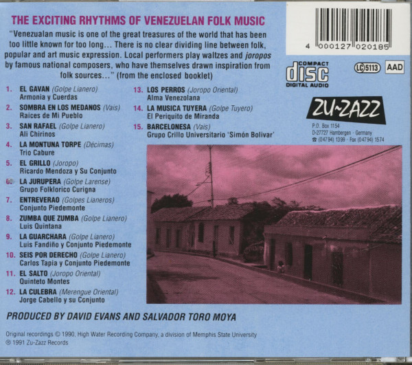 The Music Of Venezuela (CD)