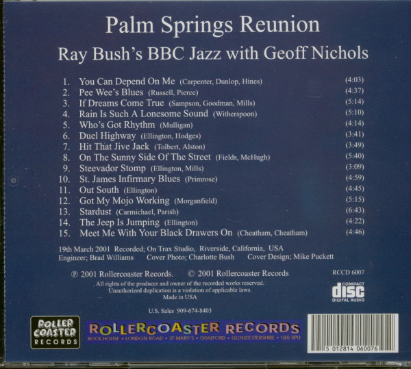 Palm Springs Reunion (with Geoff Nichols)