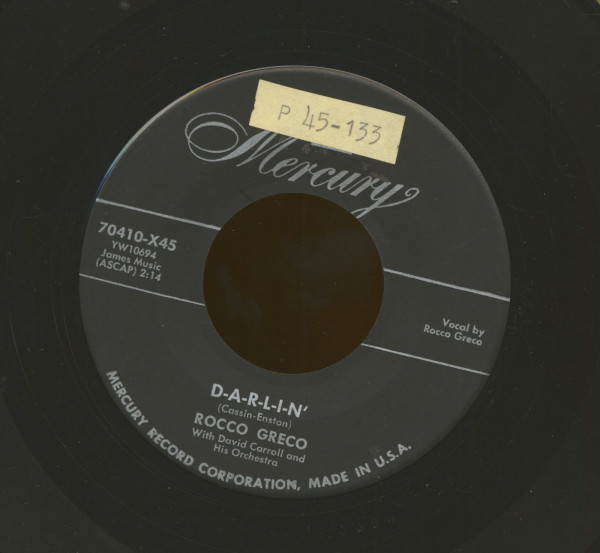 Hey Cupid - D-a-r-l-i-n' (7inch, 45rpm)