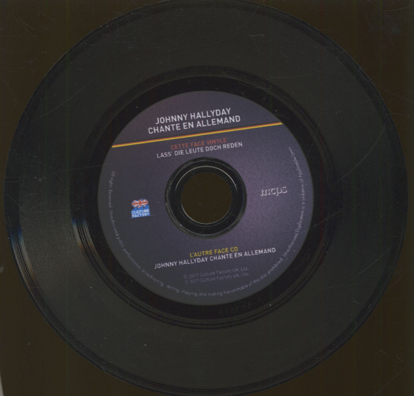 Johnny Hallyday Chante En Allemand (CD & Vinyl)
