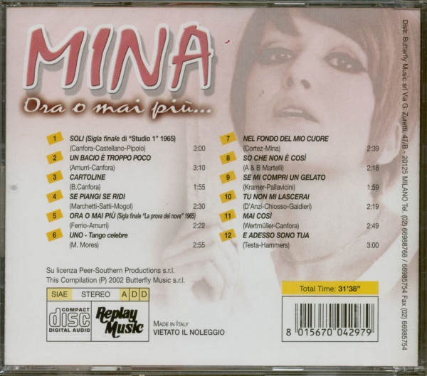 Ora O Mai Piu (CD)