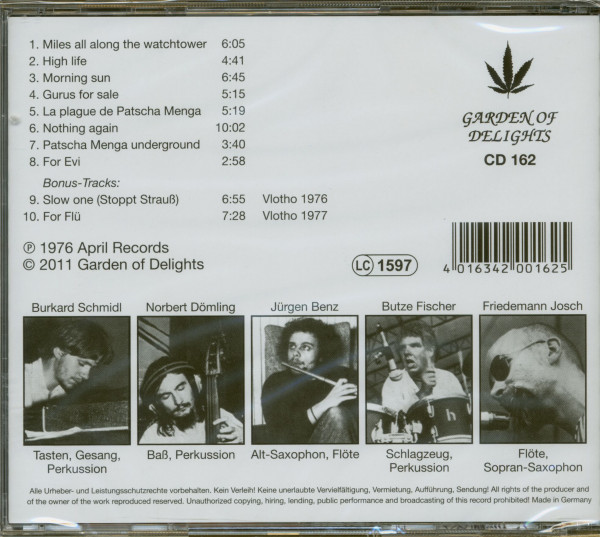 Dr. Aftershave And The Mixed-Pickles (CD)