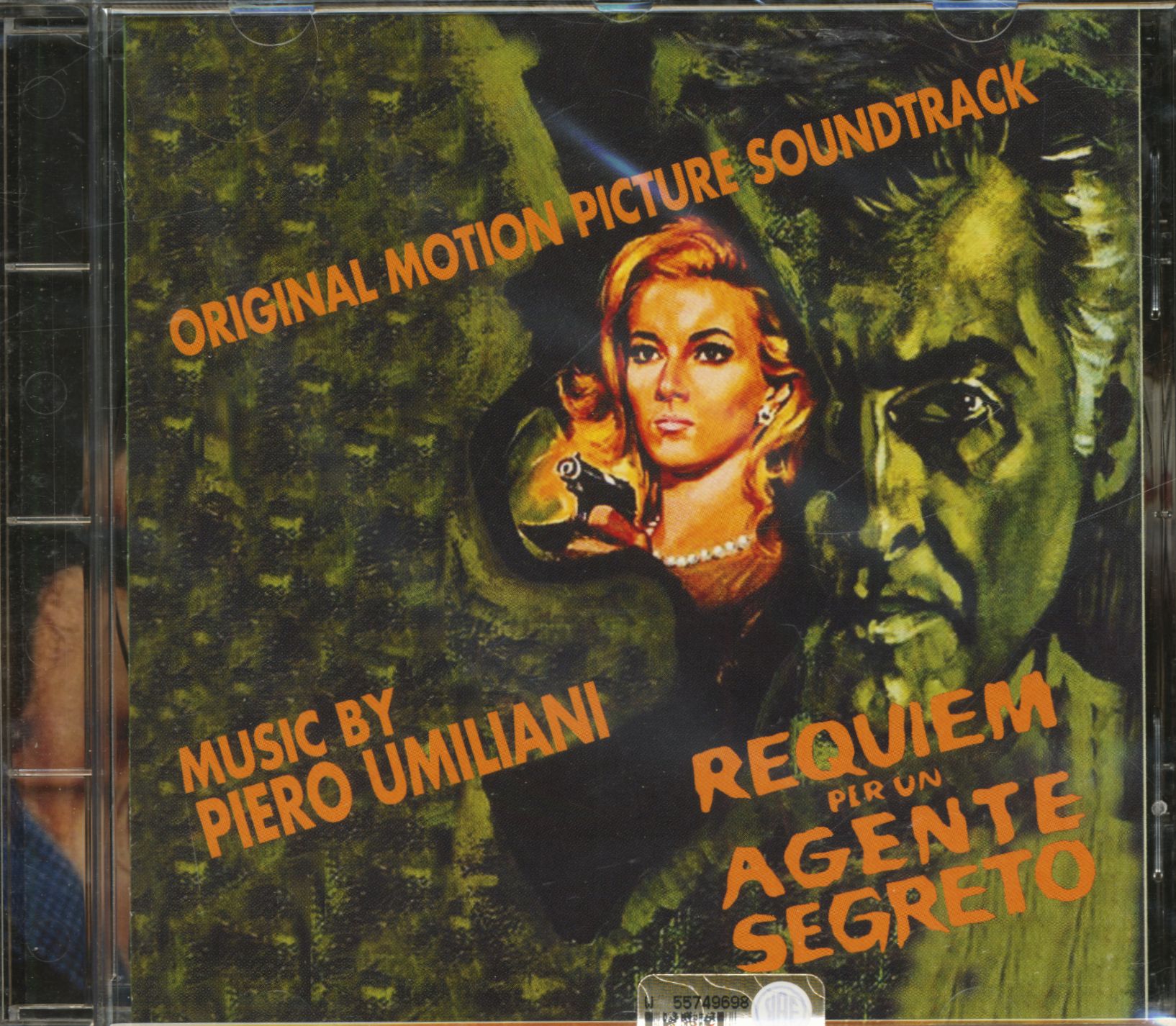 Piero Umiliani CD Requiem Per Un Agente Segreto Original Motion