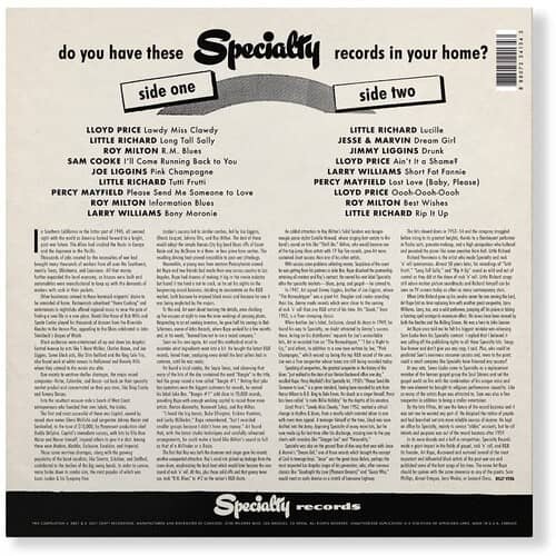 Rip It Up - The Best Of Specialty Records (LP)