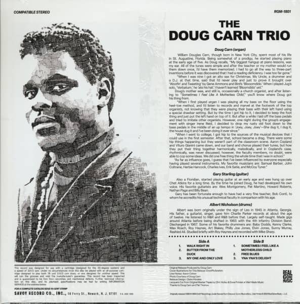 The Doug Carn Trio (LP)