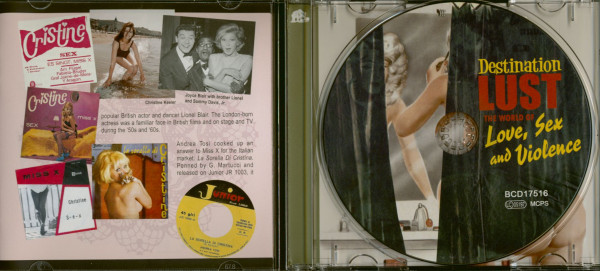 Destination Lust - Songs of Love, Sex And Violence (CD)