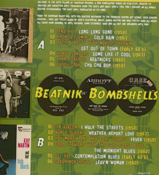 Trashcan Records Vol. 5 - Cha Cha Bop (LP, 10inch)