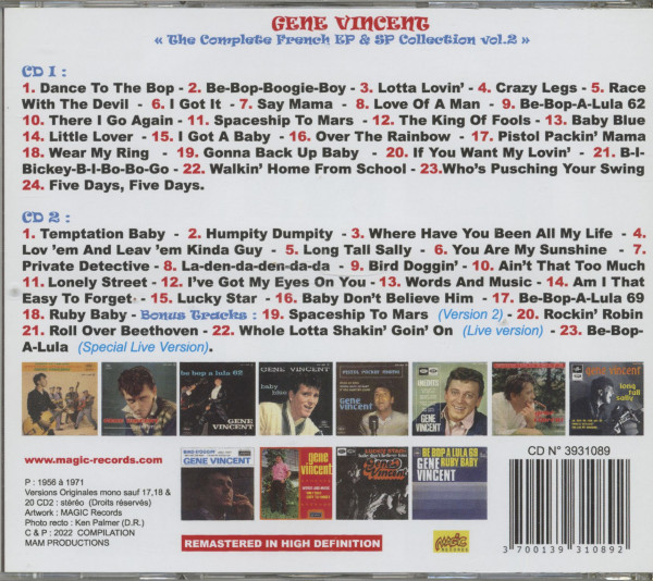 The Complete French EP & SP Collection Vol.2 (2-CD)