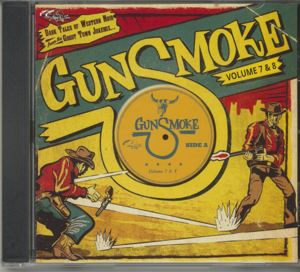 Gunsmoke Vol.7 & 8 - Dark Tales Of Western Noir From The Ghost Town Jukebox (CD) Gunsmoke Vol.7 & 8 - Dark Tales Of Western Noir From The Ghost Town Jukebox (CD)