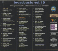 Aperçu: KGSR Broadcasts Vol.10 - Radio 107.1 KGSR Austin (2-CD) Aperçu: KGSR Broadcasts Vol.10 - Radio 107.1 KGSR Austin (2-CD)