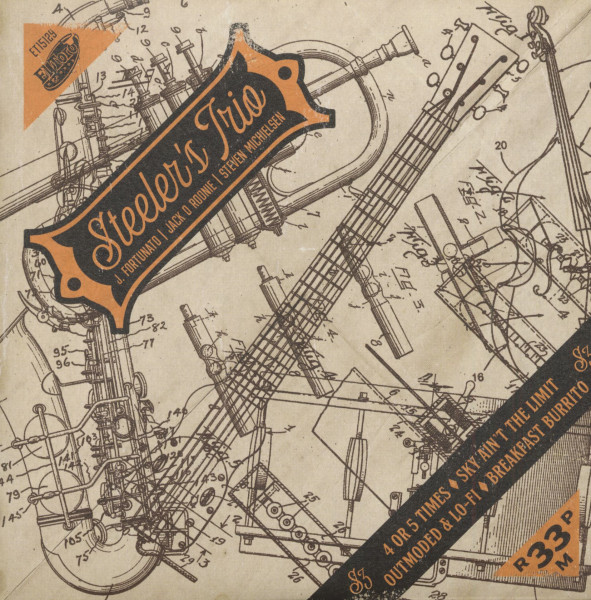 4 Or 5 Times - Sky Ain't The Limit - Outmoded & Lo-Fi - Breakfast Burrito (7inch, 33rpm, EP)