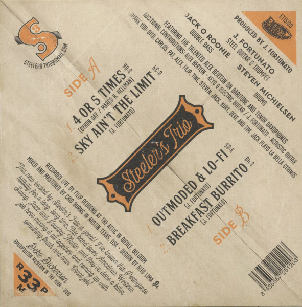 4 Or 5 Times - Sky Ain't The Limit - Outmoded & Lo-Fi - Breakfast Burrito (7inch, 33rpm, EP)