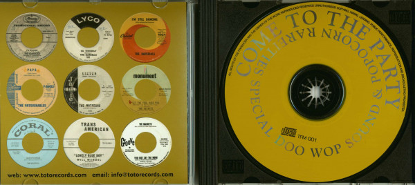 Come To The Party - Doo Wop & Popcorn Rarities (CD)