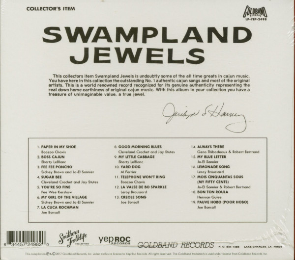 Swampland Jewels (CD)