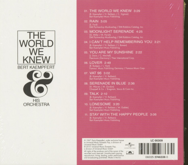 The World We Knew (1967) (CD)