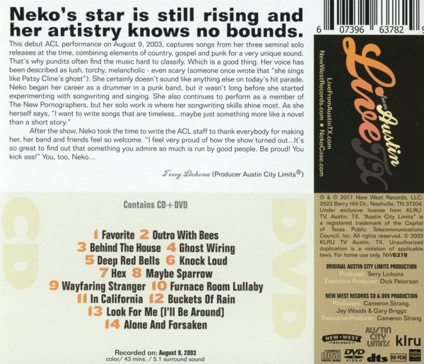 Live From Austin TX (CD + DVD)
