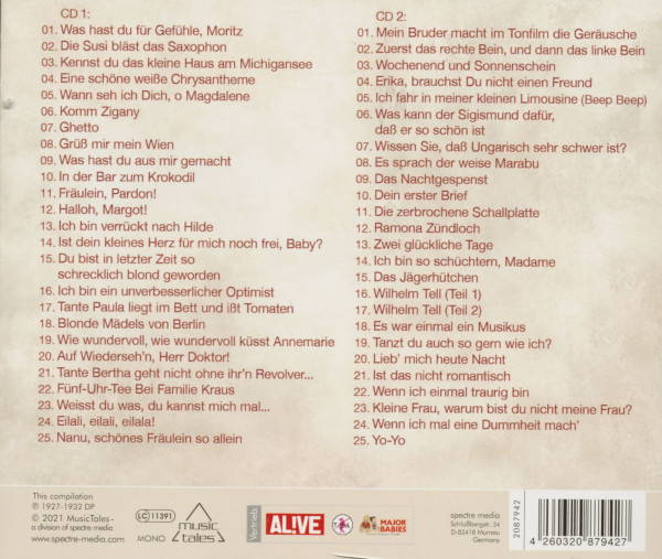 Mein Bruder Macht Im Tonfilm Die Geräusche - 50 Historische Aufnahmen (2-CD)