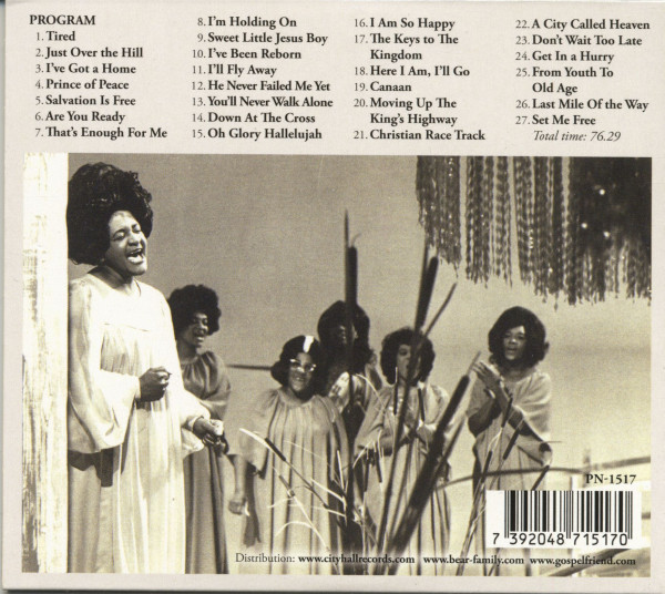 The Magnificent Clara Ward - Just Over The Hill (CD)
