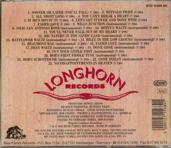 The Longhorn Recordings