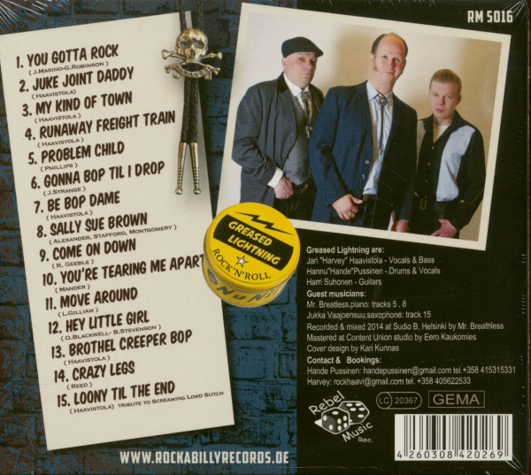 You Gotta Rock With Greased Lightning (CD)