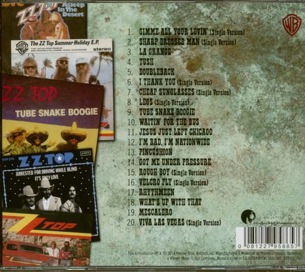 The Very Baddest Of ZZ Top (CD)
