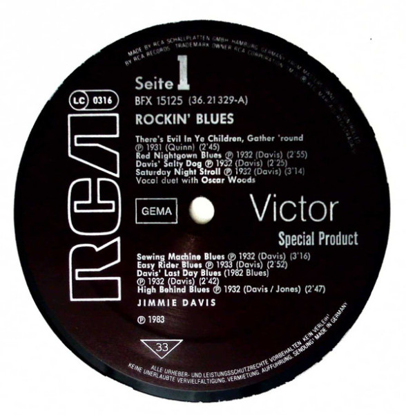 Rockin' Blues (LP)