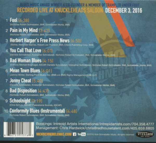 Live In Kansas City (CD)