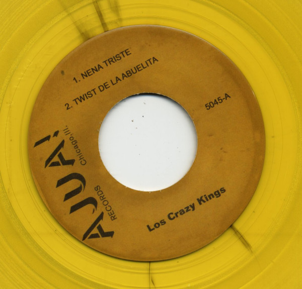 Diggin' In The Vaults Vol.1 with Los Crazy Kings (7inch, 45rpm, colored Vinyl, EP, Ltd.)
