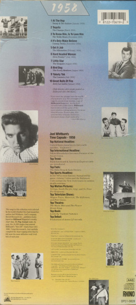 Billboard Top Rock & Roll Hits 1958 (CD)