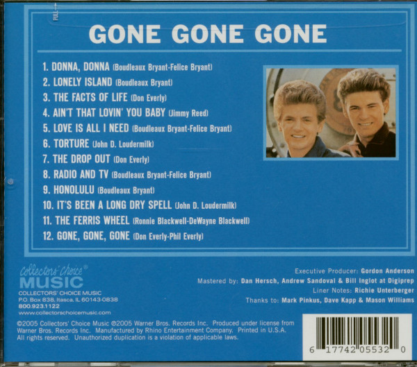 Gone Gone Gone (CD)