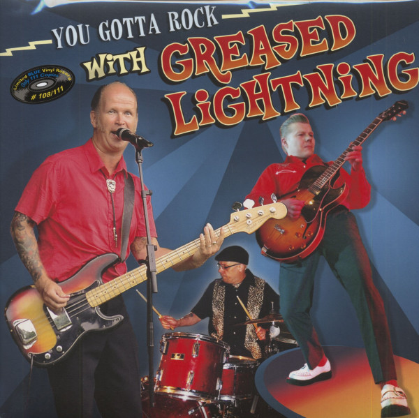 You Gotta Rock With Greased Lightning (LP, Blue Vinyl, Limited & Numbered) You Gotta Rock With Greased Lightning (LP, Blue Vinyl, Limited & Numbered)