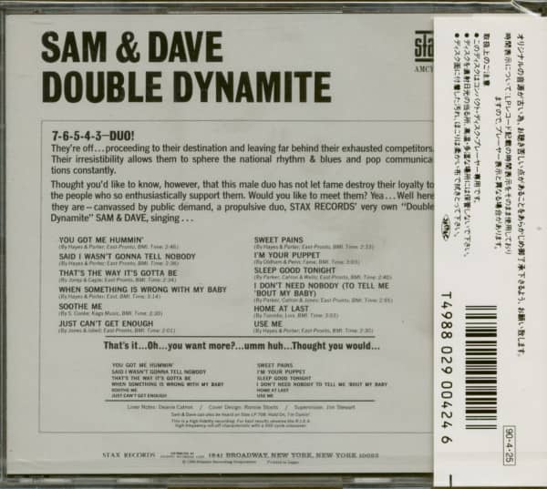 Double Dynamite (CD, Japan)