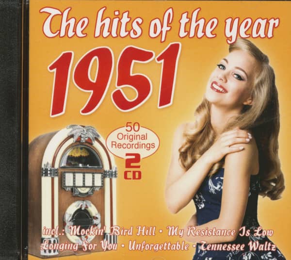 The Hits Of The Year 1951 - 50 Original Recordings (2-CD) The Hits Of The Year 1951 - 50 Original Recordings (2-CD)