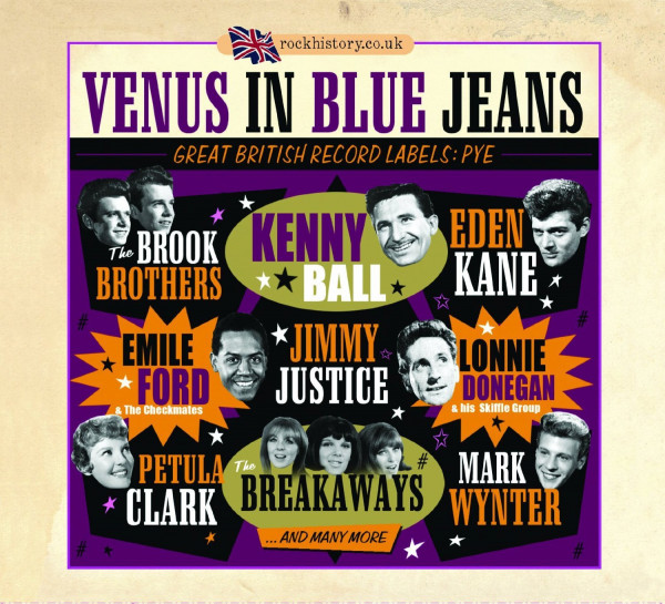 Venus In Blue Jeans: Great British Labels: Pye (2-CD) Venus In Blue Jeans: Great British Labels: Pye (2-CD)