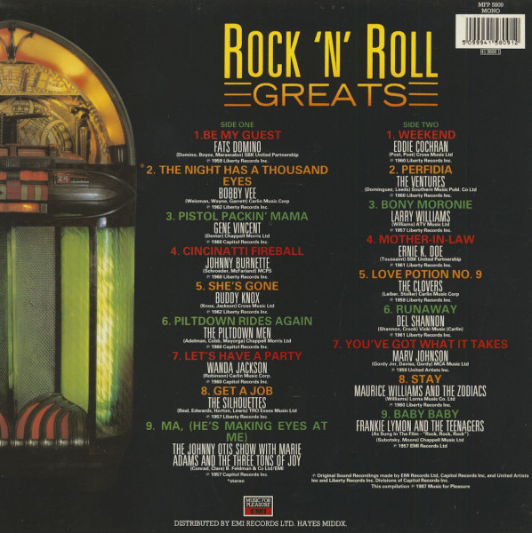 Rock & Roll Greats Vol. 3 (LP)