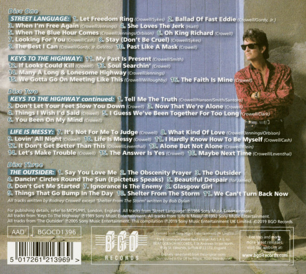 Street Language - Keys To The Highway - Life Is Messy - The Outsiders (3-CD)