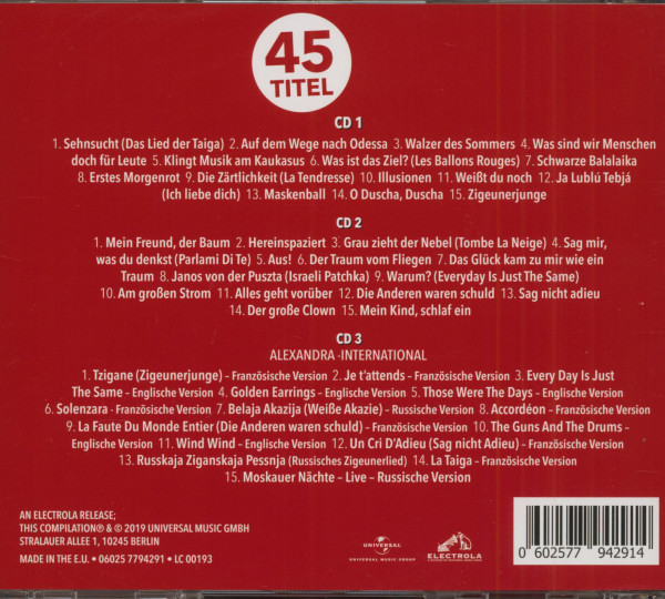 Electrola...Das ist Musik! Alexandra (3-CD)