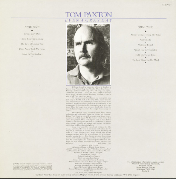 Even A Gray Day (LP)