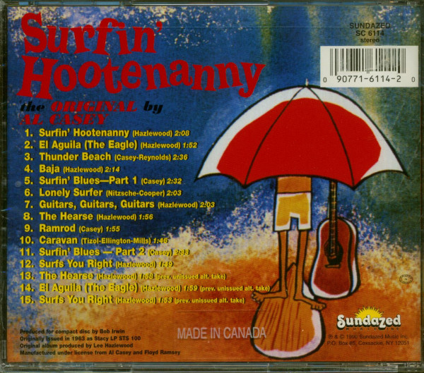 Surfin' Hootenanny (CD)